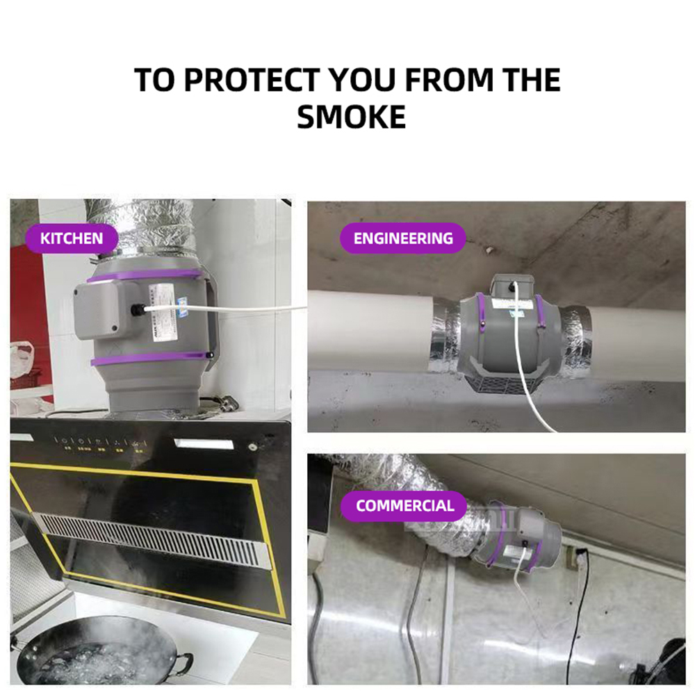 Kipas pembuangan uap dapur rum - Commercial Kitchen Hood Exhaust Fans ulasan dan harga