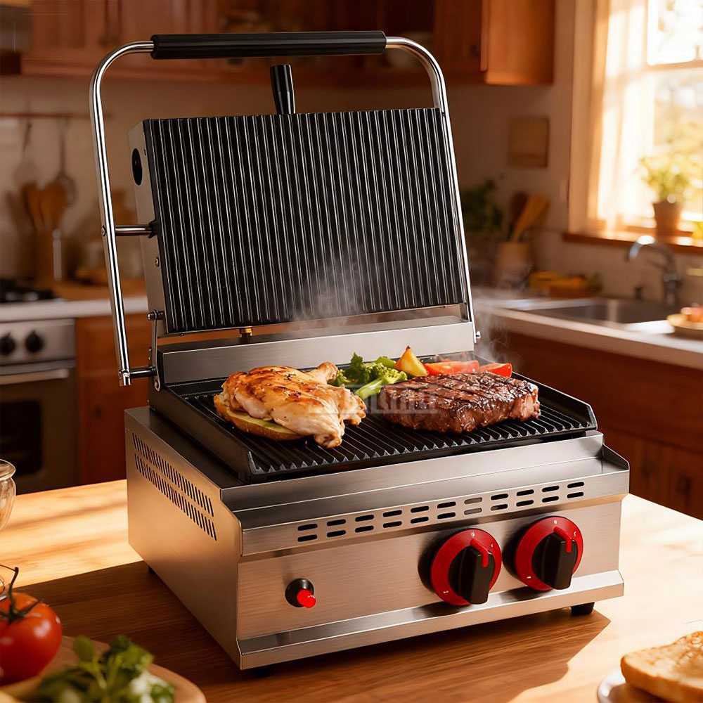 Mesin Panggang Steak Sandwich  - Commercial Kitchen Grill ulasan dan harga