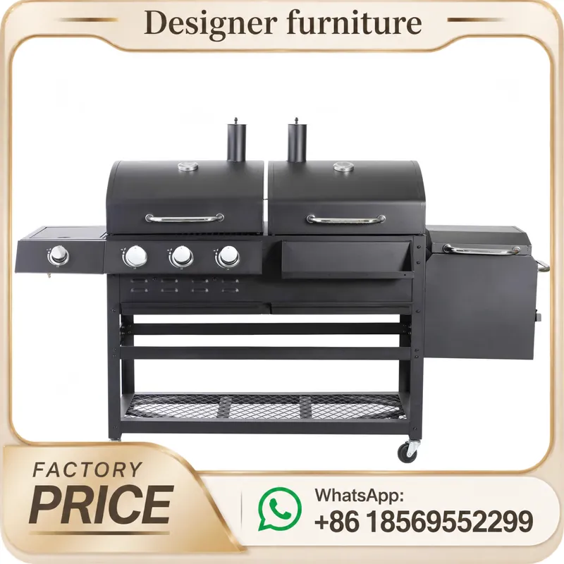 Pemanggang BBQ Gas Arang Tanpa - Commercial Kitchen Grill ulasan dan harga