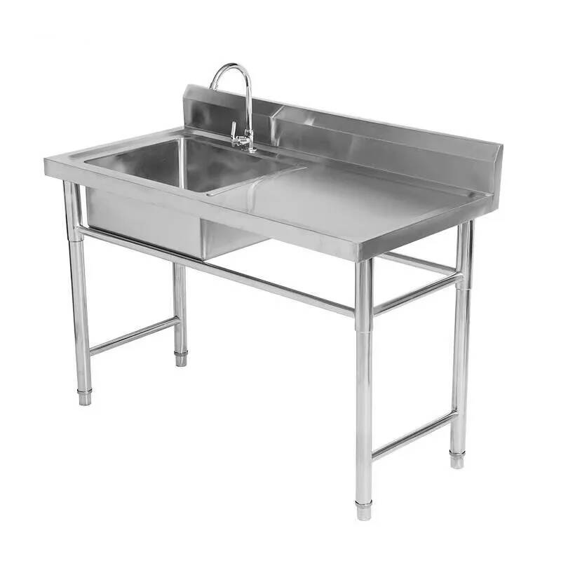 Wastafel Dapur Stainless Steel - Commercial Kitchen Double Sink ulasan dan harga
